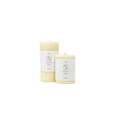 100% Beeswax Pillar Candles - Natural White