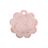 9" Scallop Resin Cheese Charcuterie Board