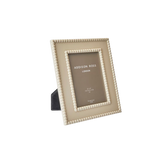 Bobbin Lacquer Photo Frame - Cappuccino