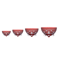 Baroko Small Nesting Bowl - Red