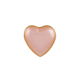 Baroque Glass Heart Cocktail Plate