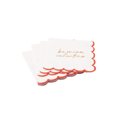 'Be Mine, Valentine' Paper Cocktail Napkins - Set of 20