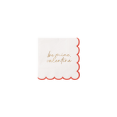 'Be Mine, Valentine' Paper Cocktail Napkins - Set of 20