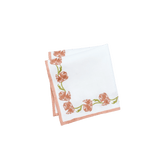 Blossom Embroidered Napkins - Set of 4