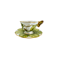 Butterfly Handle Cup and Saucer