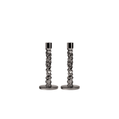 Carat Candlestick Graphite - Set of 2