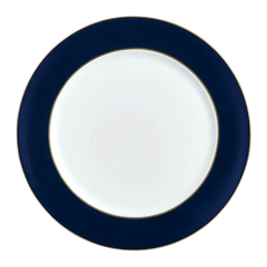 Cobalt Gold Service Plate