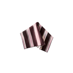 Cocktail Napkins Rose Stripe Set of 2