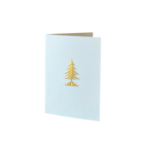 Deco Tree Gift Enclosure Card - Folded, Pack of 6