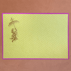Fancy Monkey Gift Enclosure Card - Pack of 6