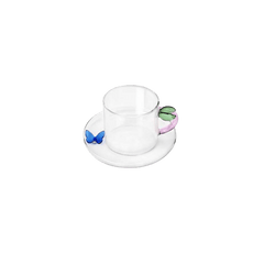Fruits & Flowers - Teacup with Saucer Leaf