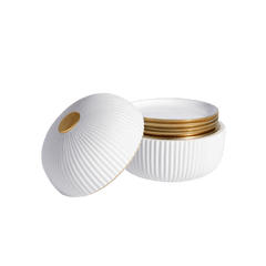 Ionic Box + Plates Set of 4
