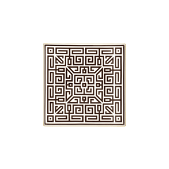 Labirinto Square Centerpiece Tray