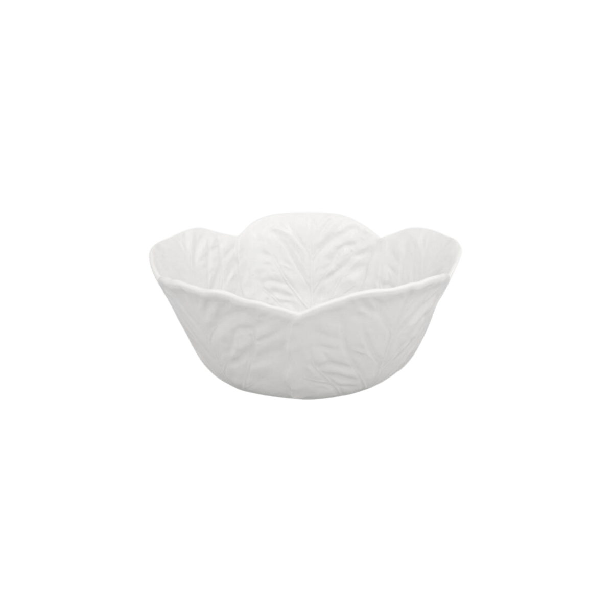 11" Beige Cabbage Salad Bowl