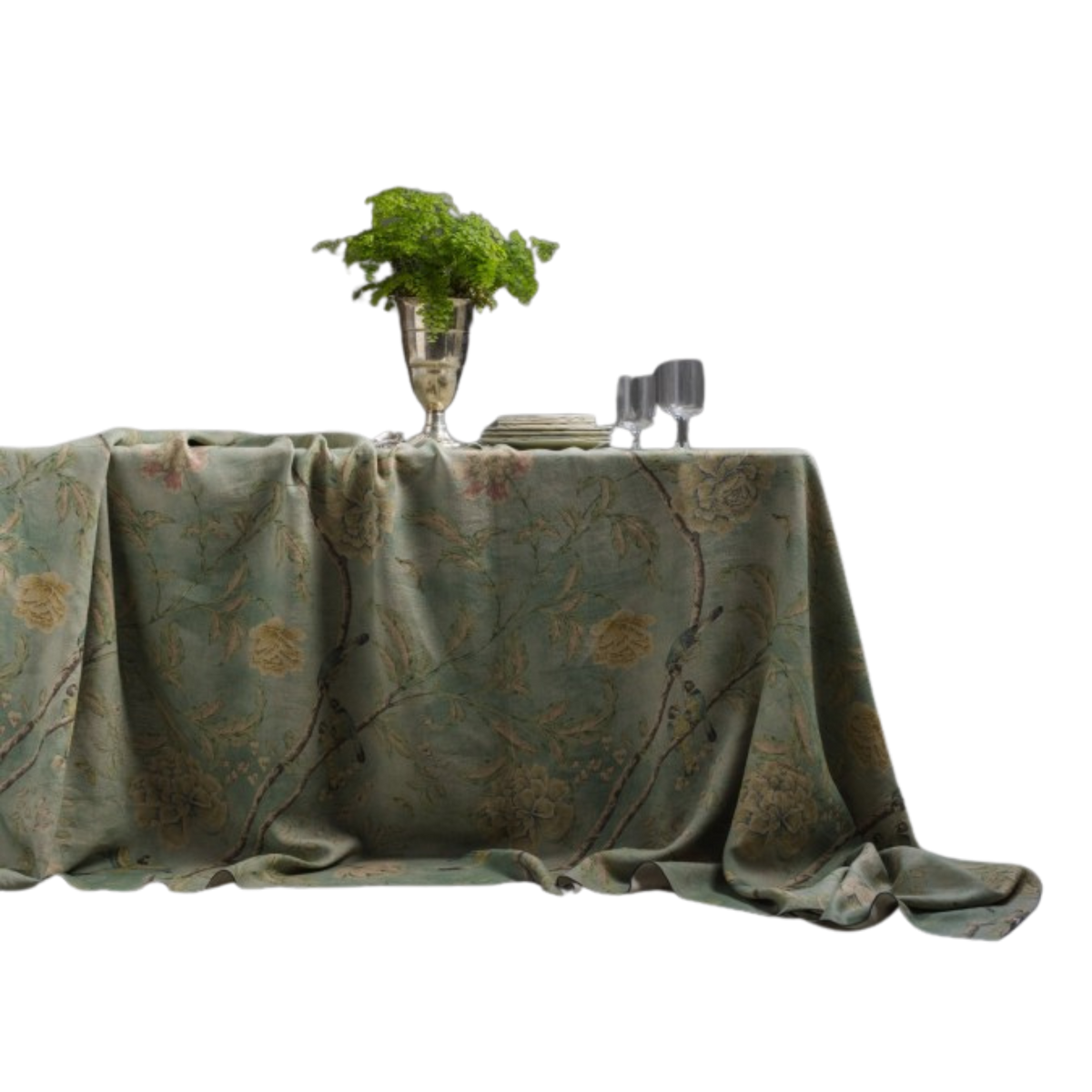 Filo Linen Tablecloth Affresco