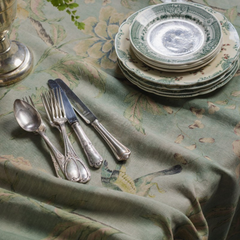 Filo Linen Tablecloth Affresco