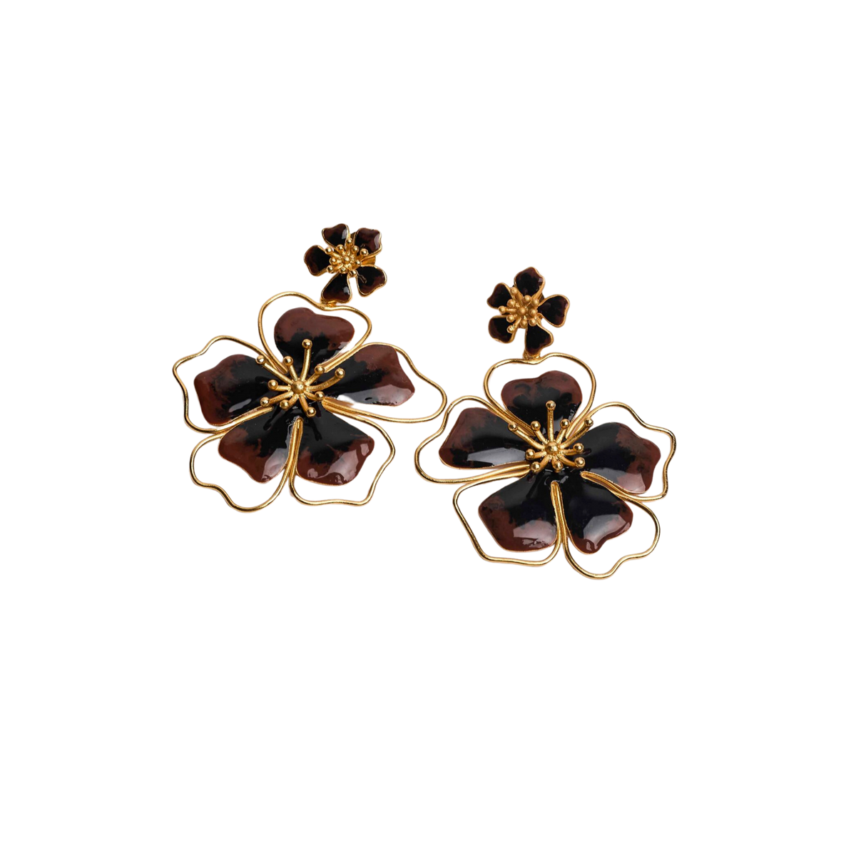 Andreae Earrings - Black