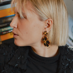 Andreae Earrings - Black