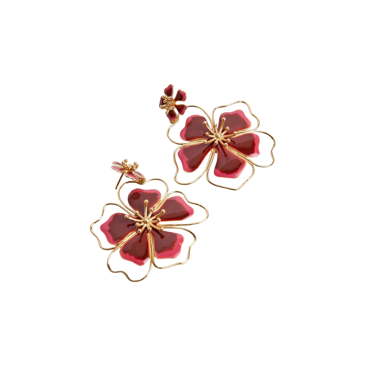 Andreae Earrings - Terracotta