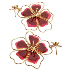 Andreae Earrings - Terracotta