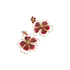 Andreae Earrings - Terracotta