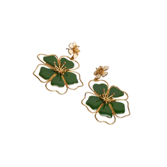 Andreae Earrings - Green