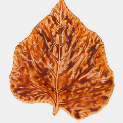 Gudrun Small Birch Leaf Ceramic Dish