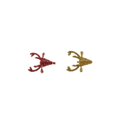 Christmas Reindeer Napkin Rings - Set of two
