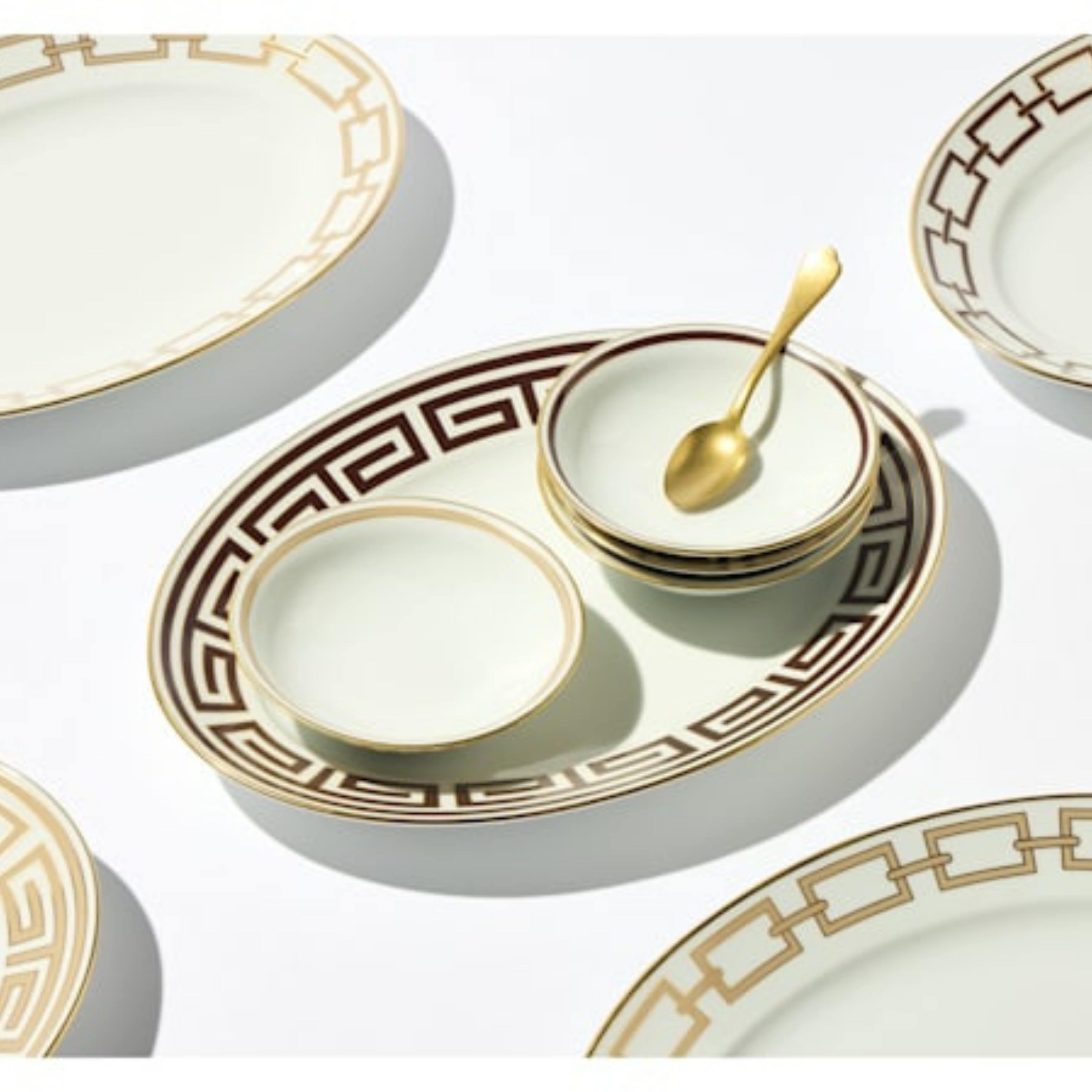 Catene Oval Platter Ebano