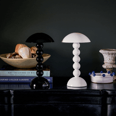 Lacquer Rechargeable Bobbin LED Lamp