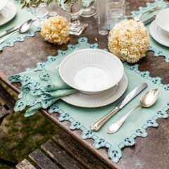 Amalfi Placemat in Stain Resistant Linen - Set of 4
