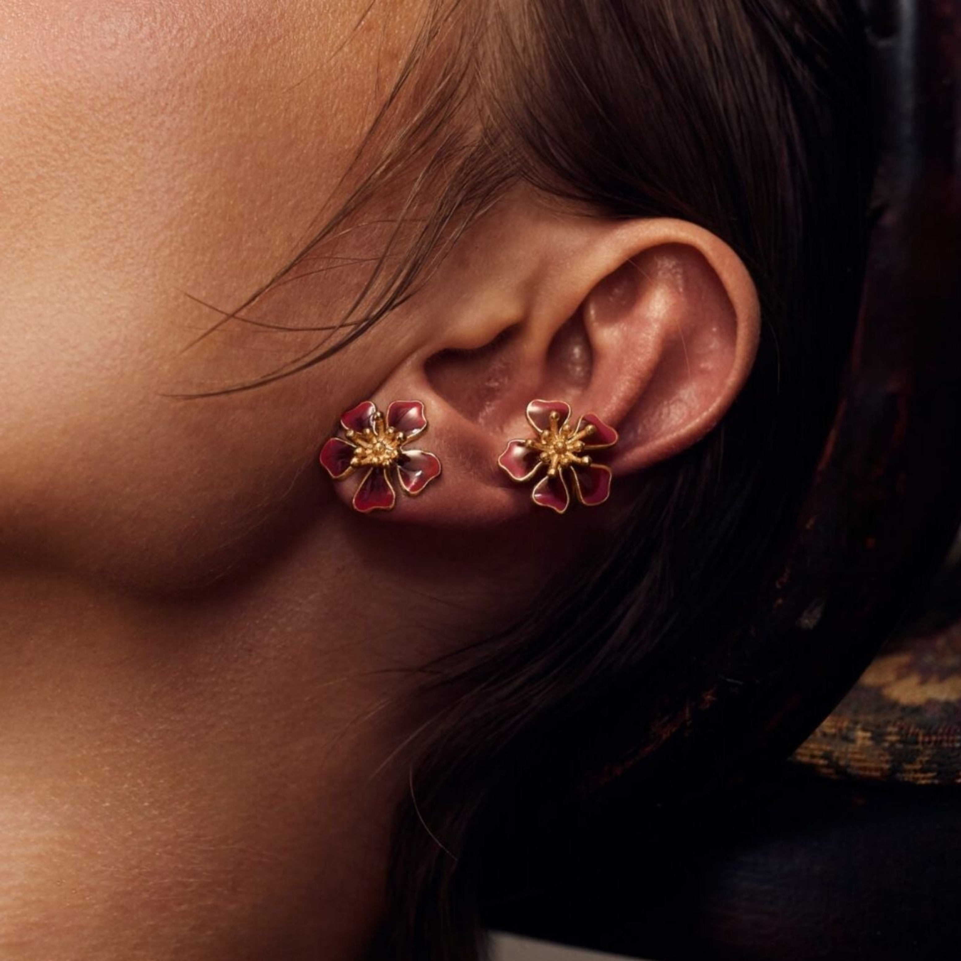 Aurora Mini Earcuff - Terracotta