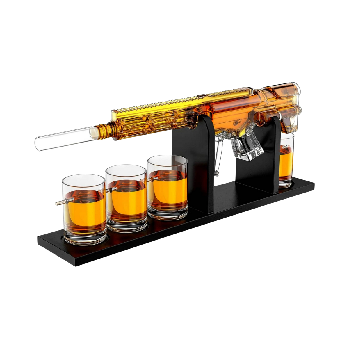 AR15 Whiskey Gun Decanter Set
