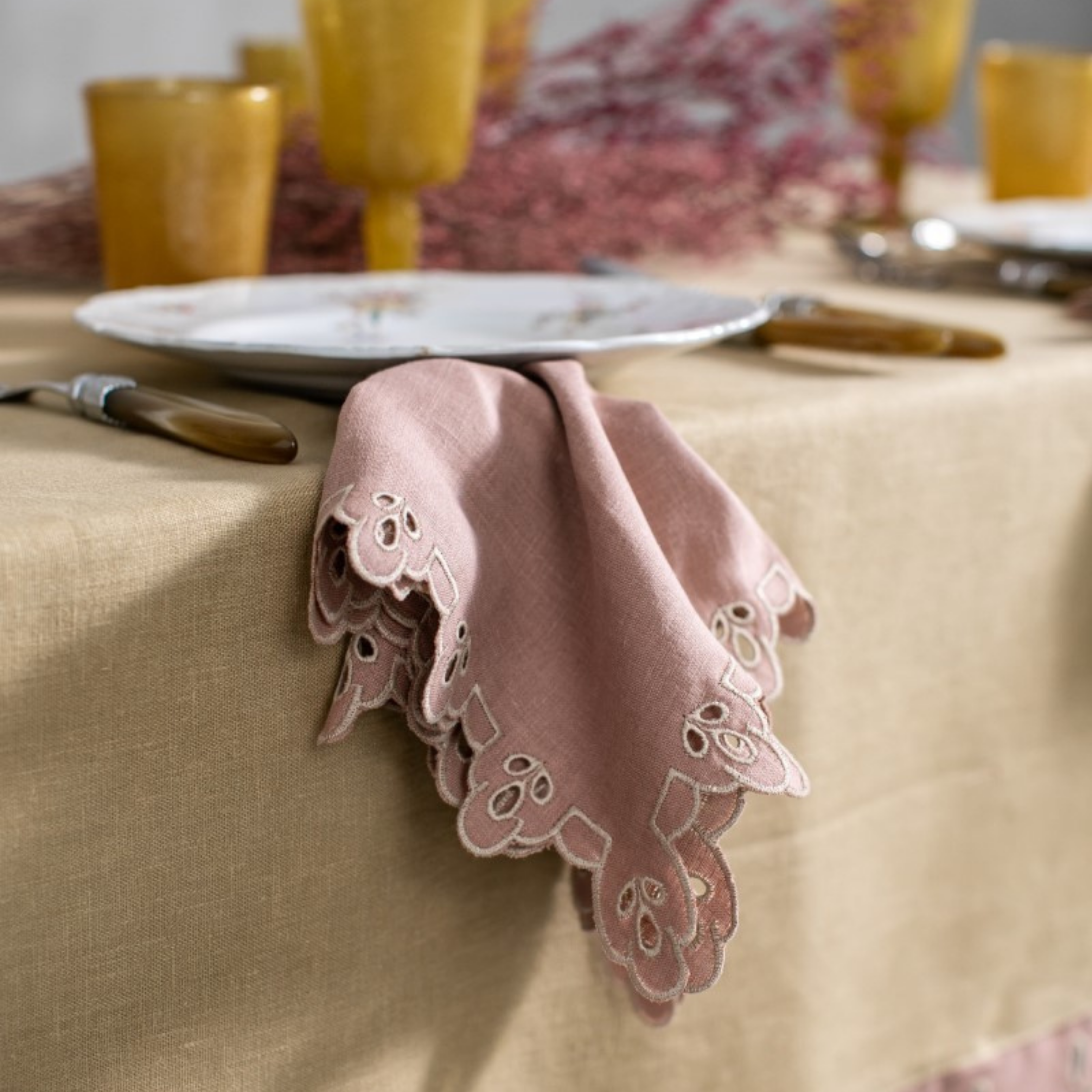 Amalfi Linen Napkin - Set of 4