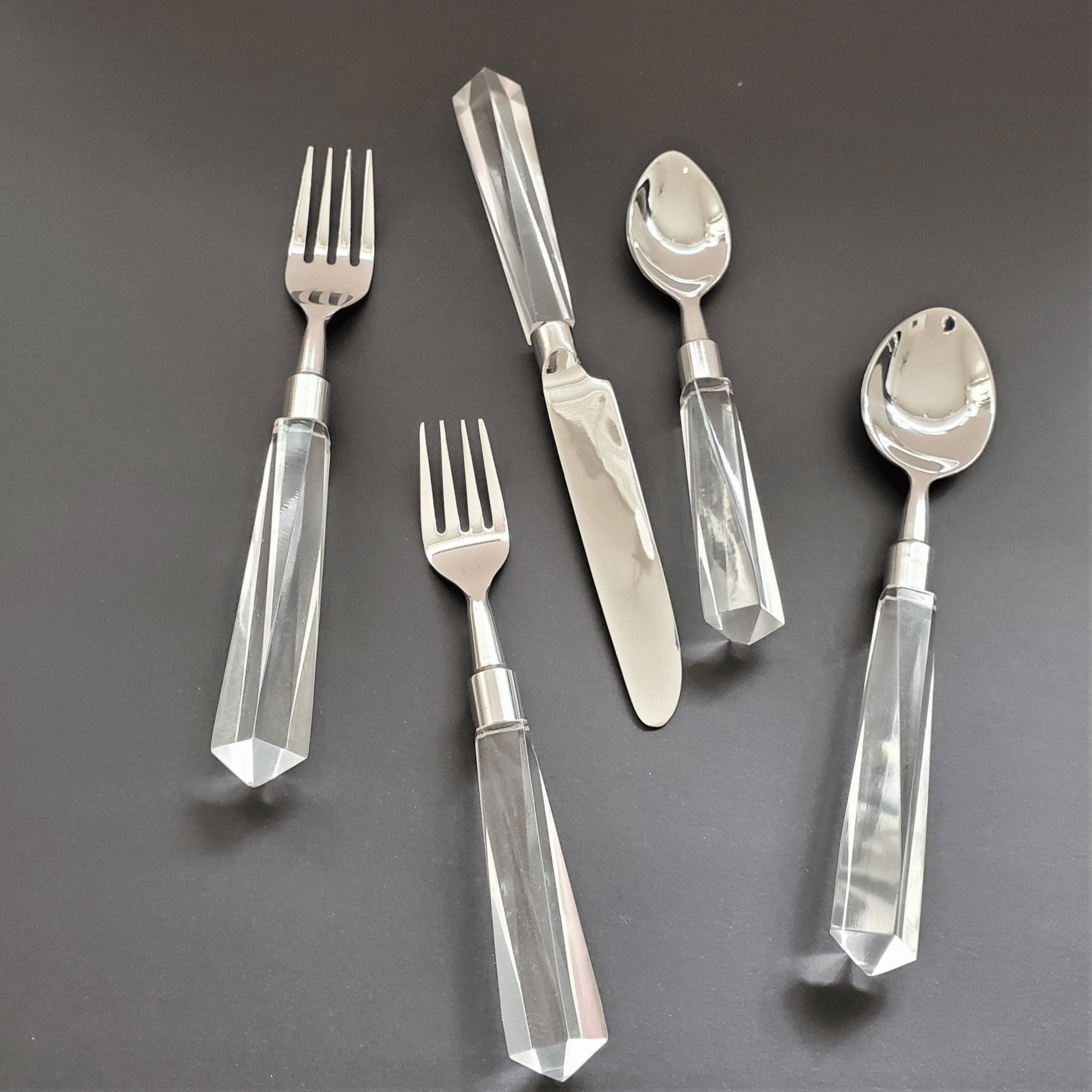 Acrylic Cutlery - Set of 5
