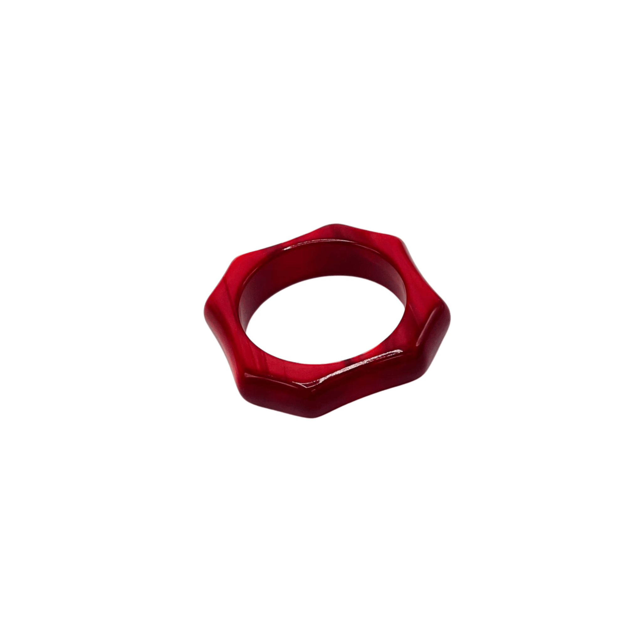 Acrylic Napkin Rings - Set of 4