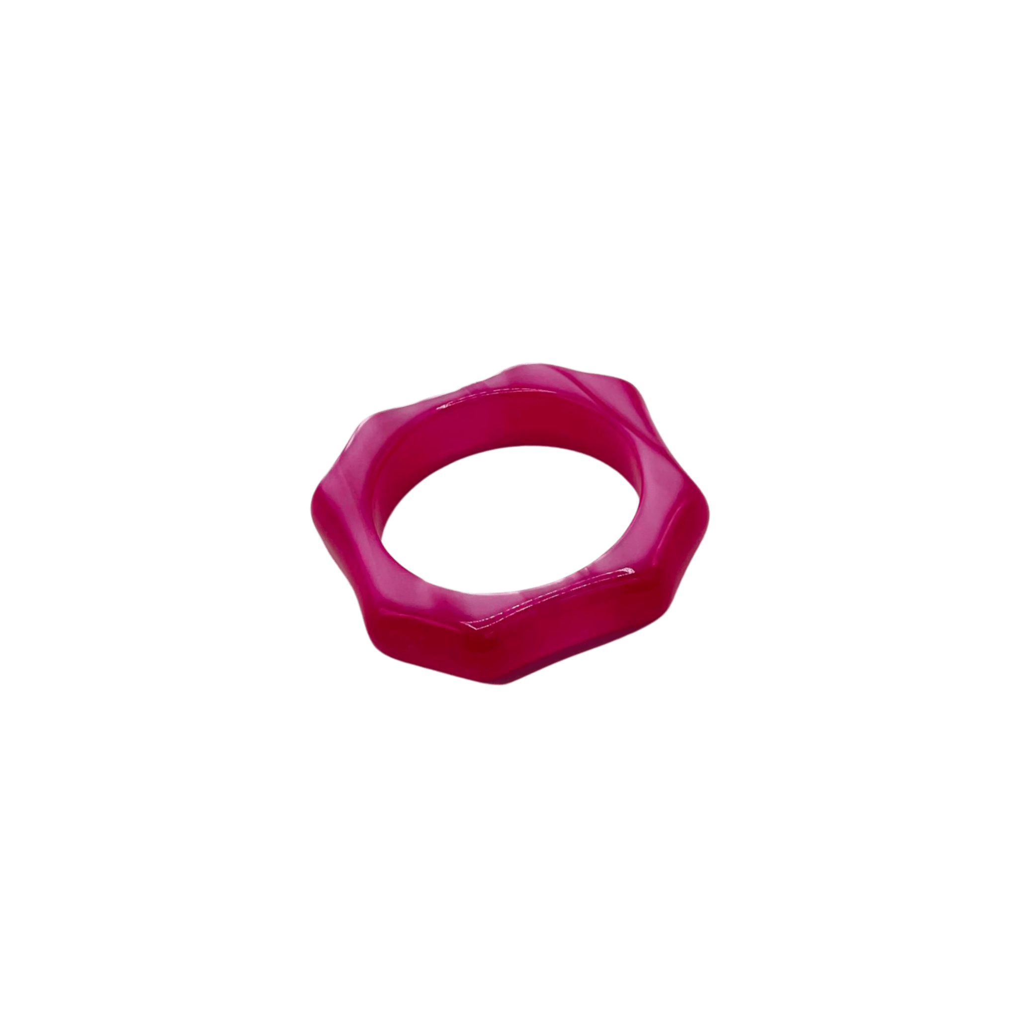 Acrylic Napkin Rings - Set of 4