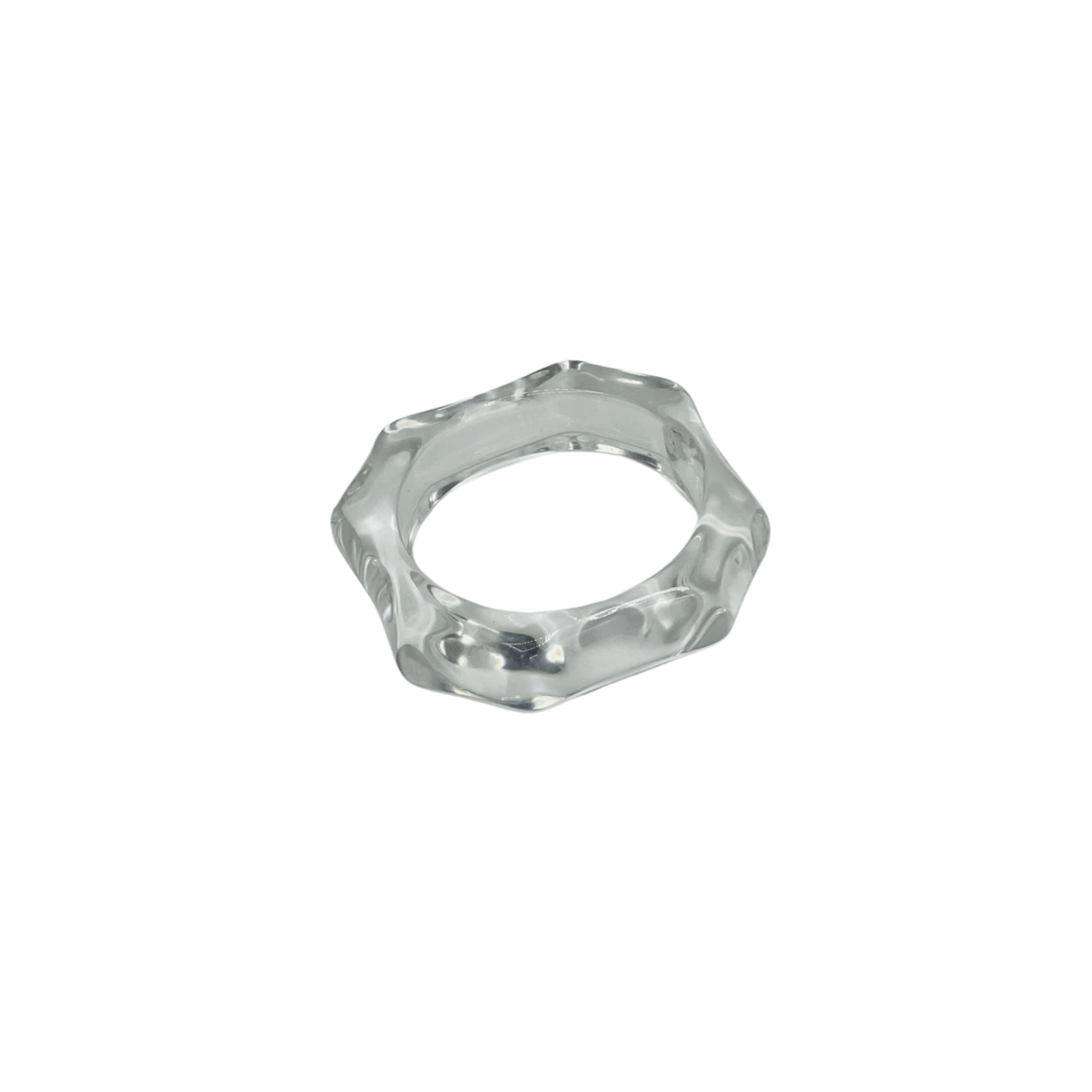 Acrylic Napkin Rings - Set of 4