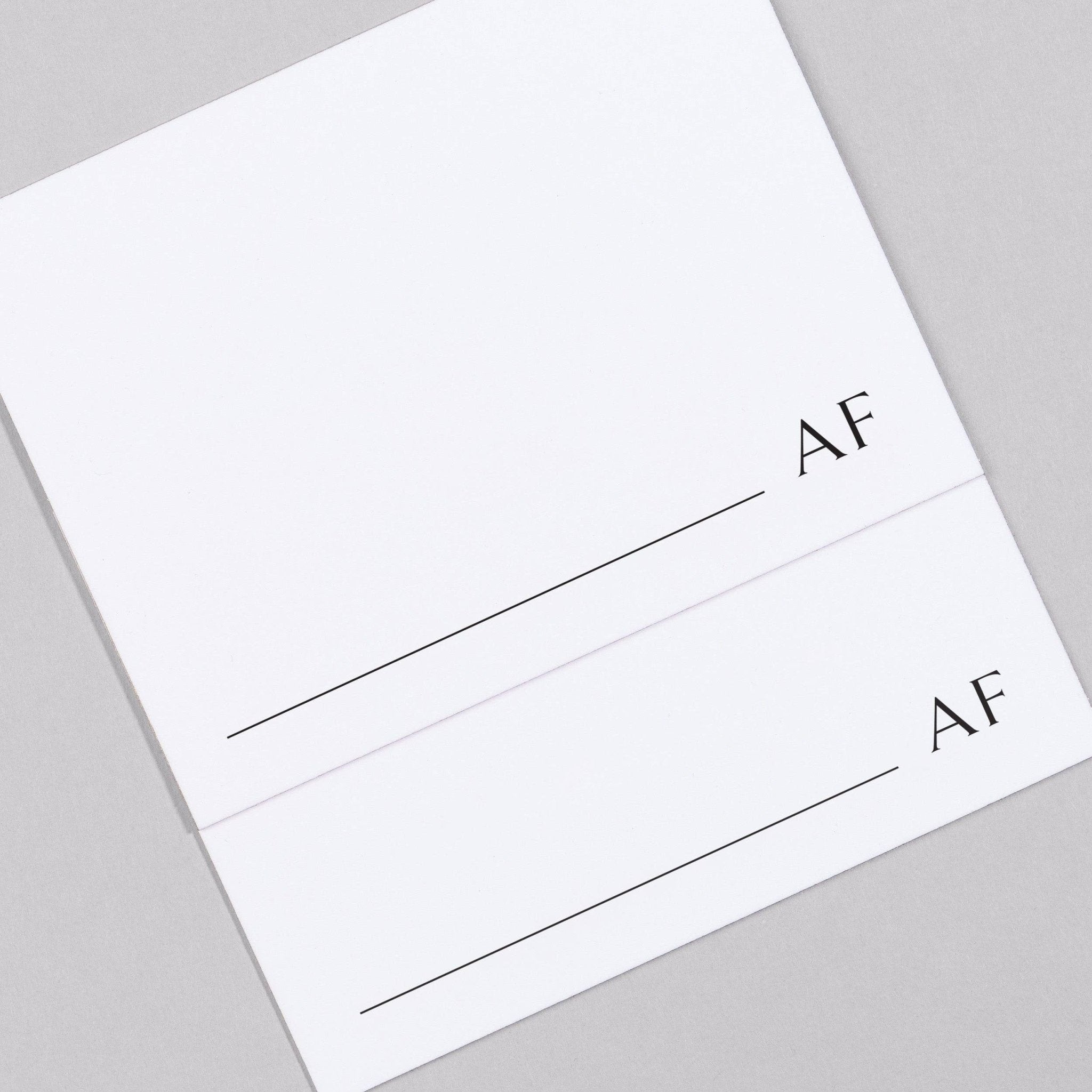 AF Place Cards