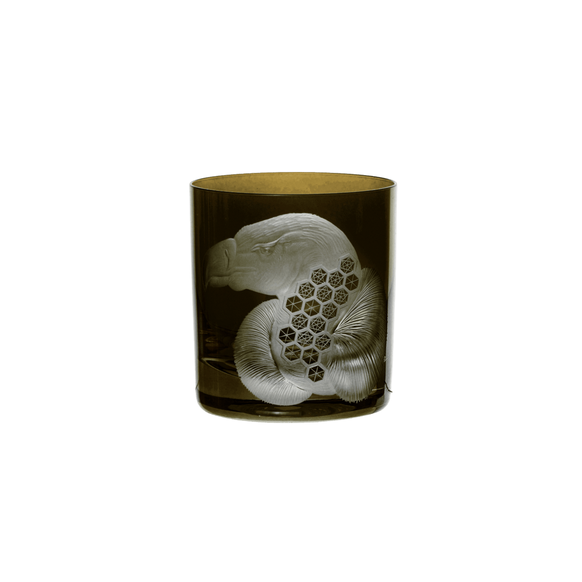 African Safari Vulture Double Old Fashioned - Moss