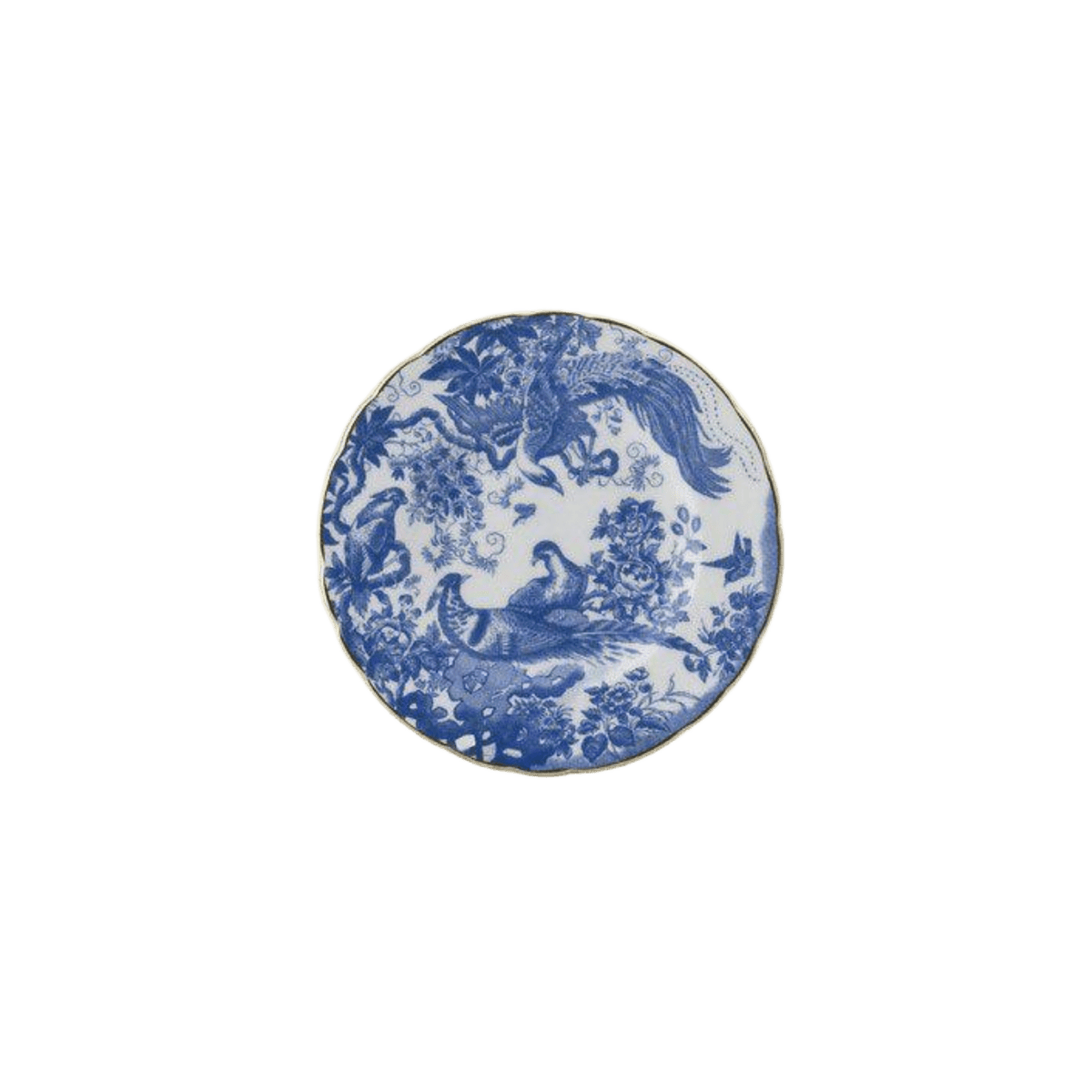 Aves Blue Bread & Butter Plate