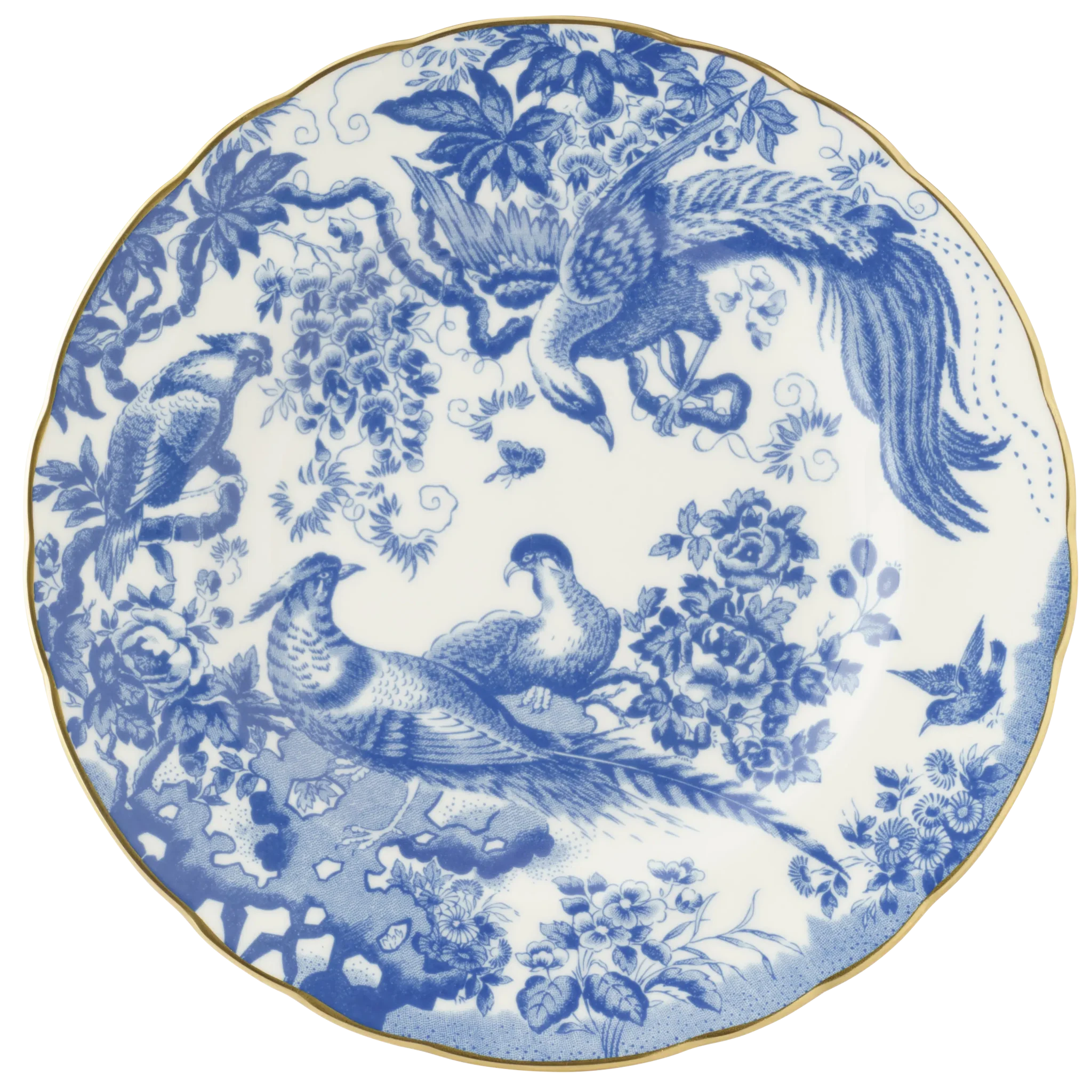 Aves Blue Salad Plate