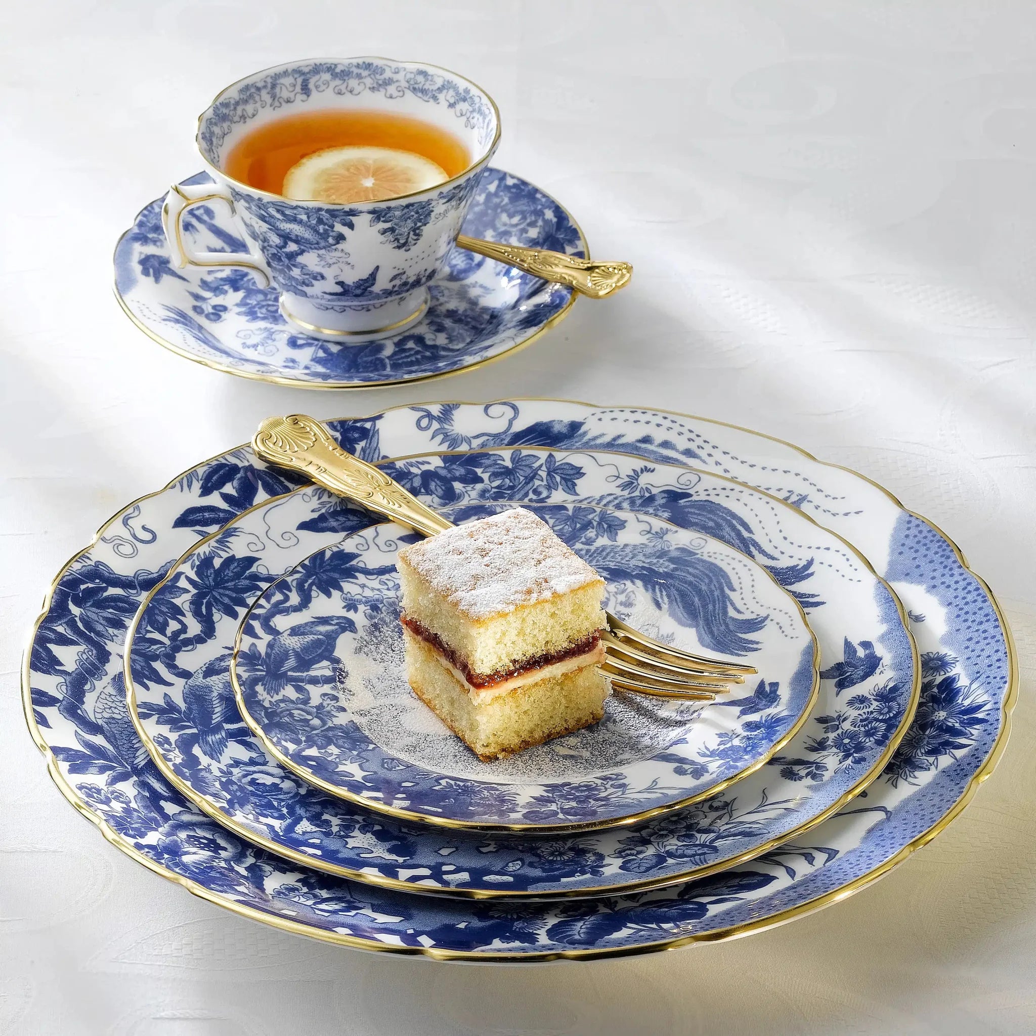 Aves Blue Salad Plate
