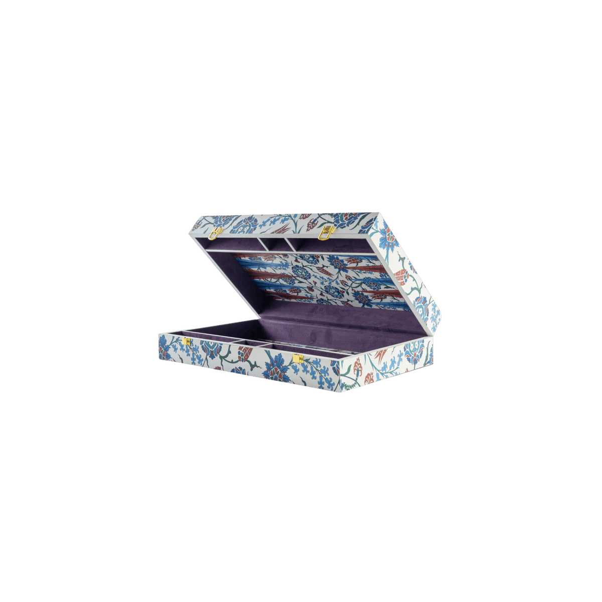 Backgammon Set in Floral