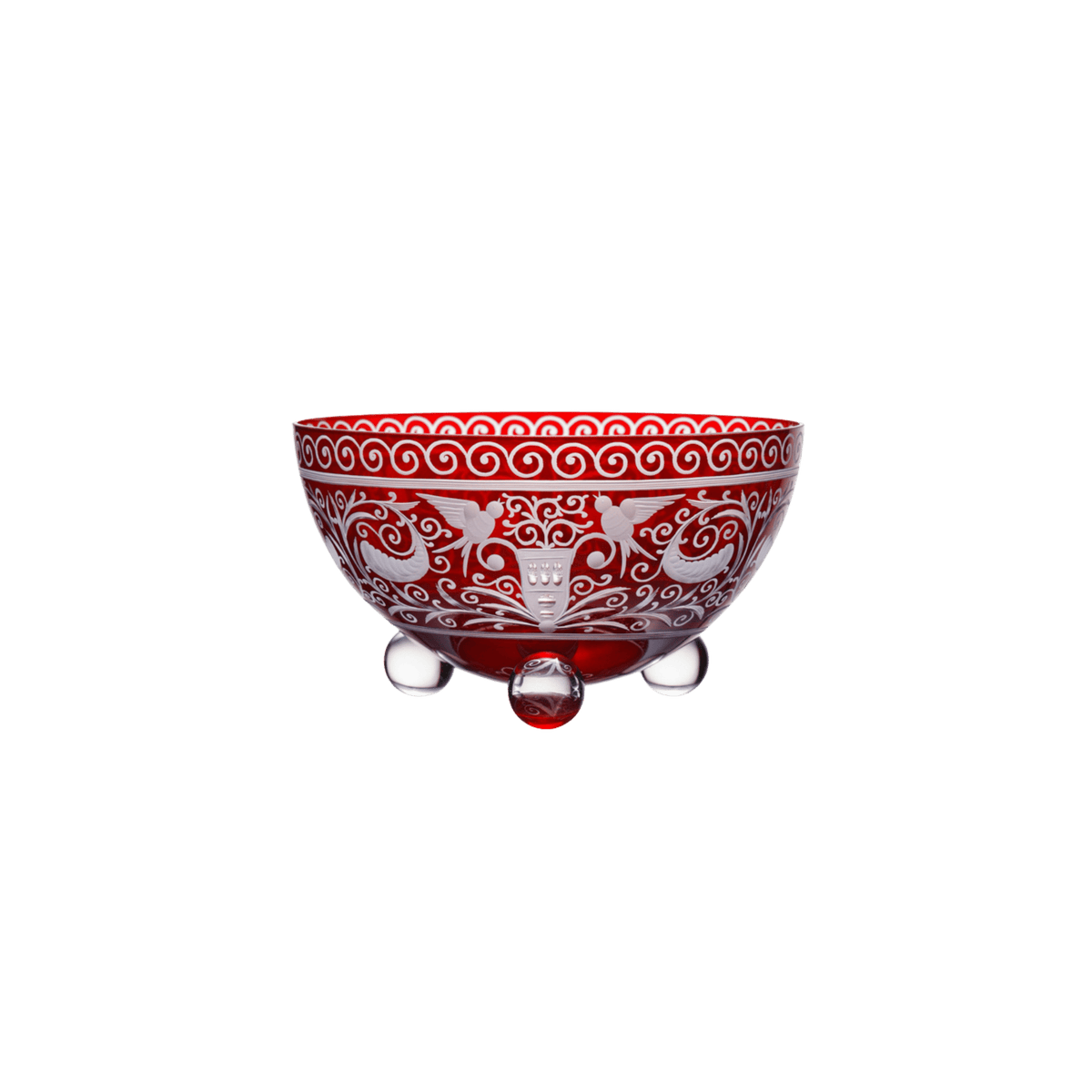 Baroko Large Nesting Bowl - Red