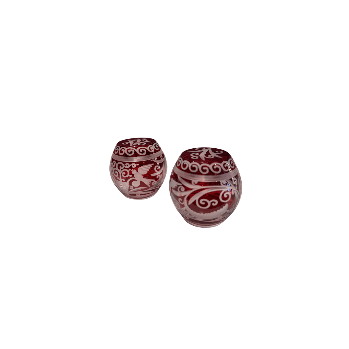Baroko Salt & Pepper Set - Red