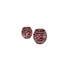 Baroko Salt & Pepper Set - Red