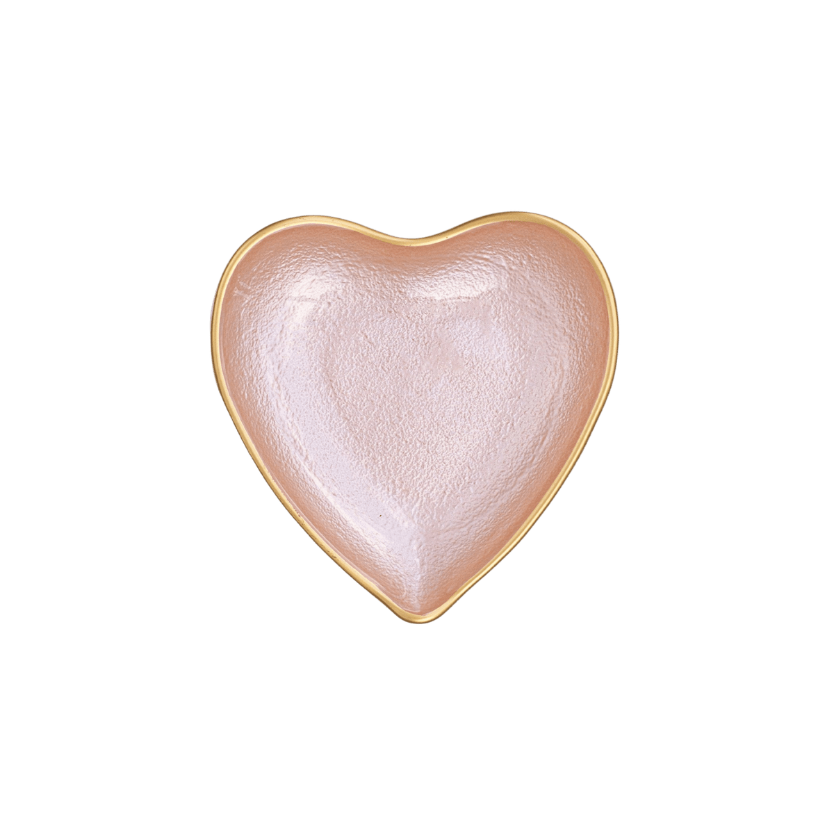 Baroque Glass Heart Plate