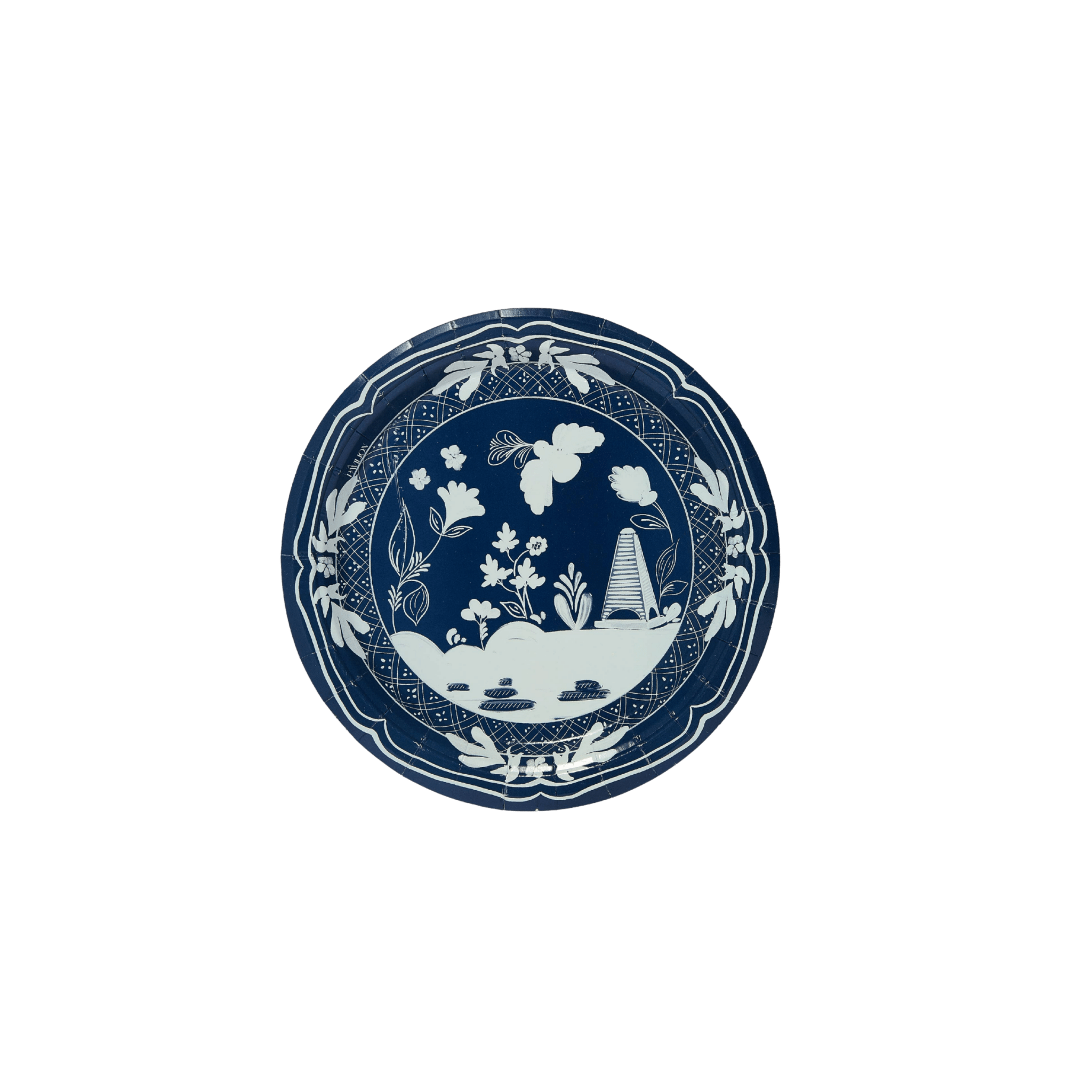Beachside Bread & Butter Paper Plates - Pack of 8
