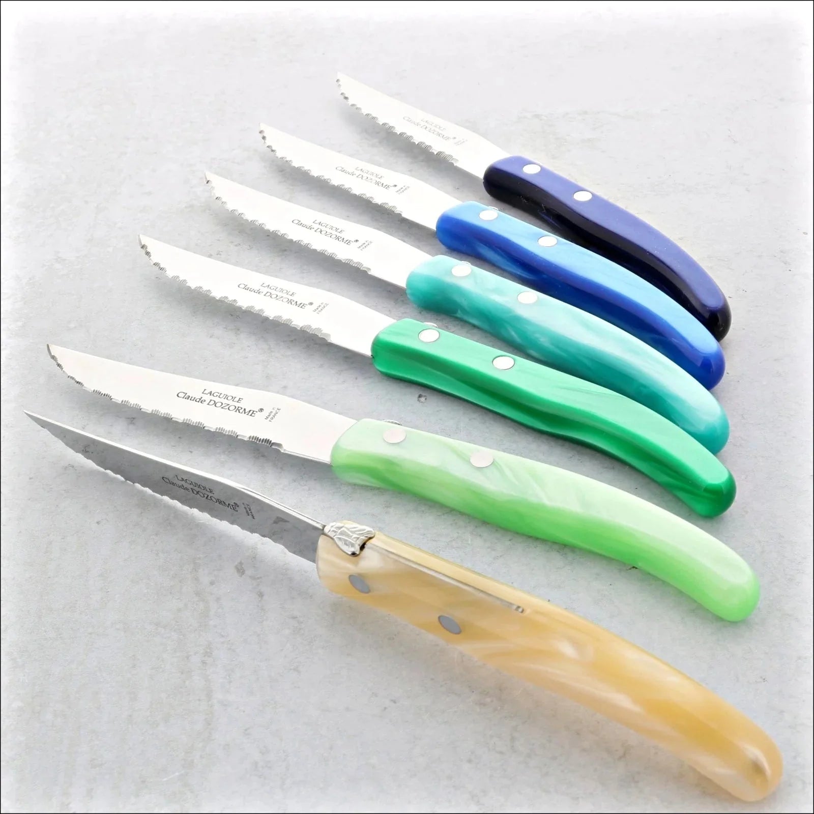 Berlingot 6-Piece Steak Knife Box Set